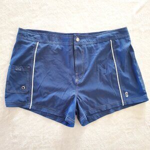Free Country Swimsuit Shorts Swim Board Shorts Swimsuit Bottom EUC XL